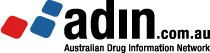 Logo for AUSTRALIAN DRUG INFORMATION NETWORK (ADIN)