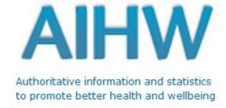 Logo for AUSTRALIAN INSTITUTE OF HEALTH &amp; WELFARE