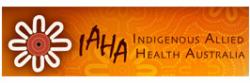 Logo for the Indigenous Allied Health Australia